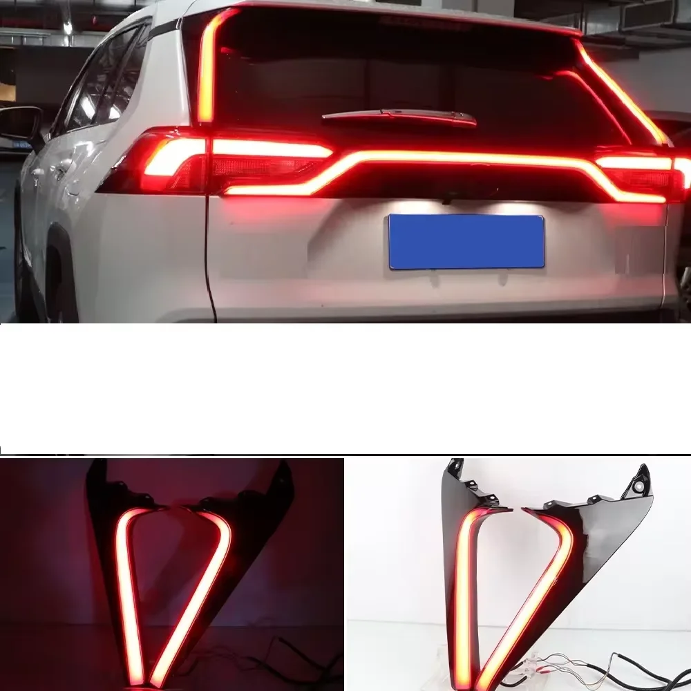 Pilotos LED de parachoques trasero para Toyota RAV4 2019-2024 - imagen 2