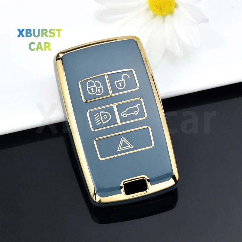 Funda TPU para llave Land Rover Discovery 5, Range Rover Sport y Jaguar E-Pace