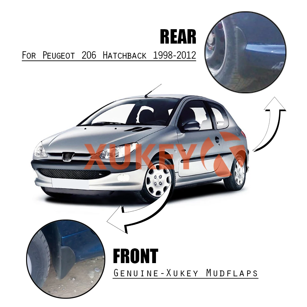 Guardabarros Peugeot 206 1998-2012 - imagen 5