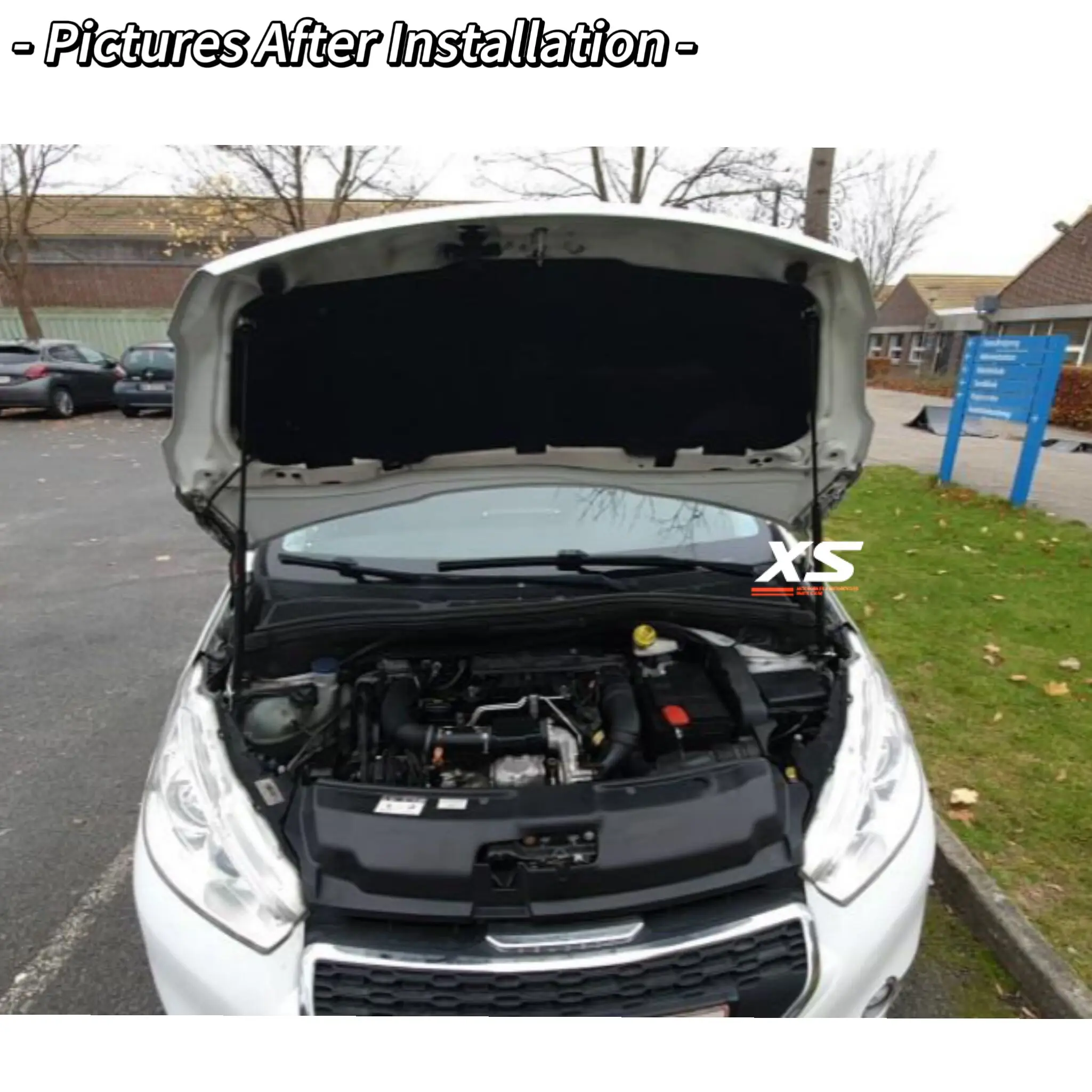 Amortiguadores de gas para capó Peugeot 208 I (A9) 2012-2019 - imagen 3