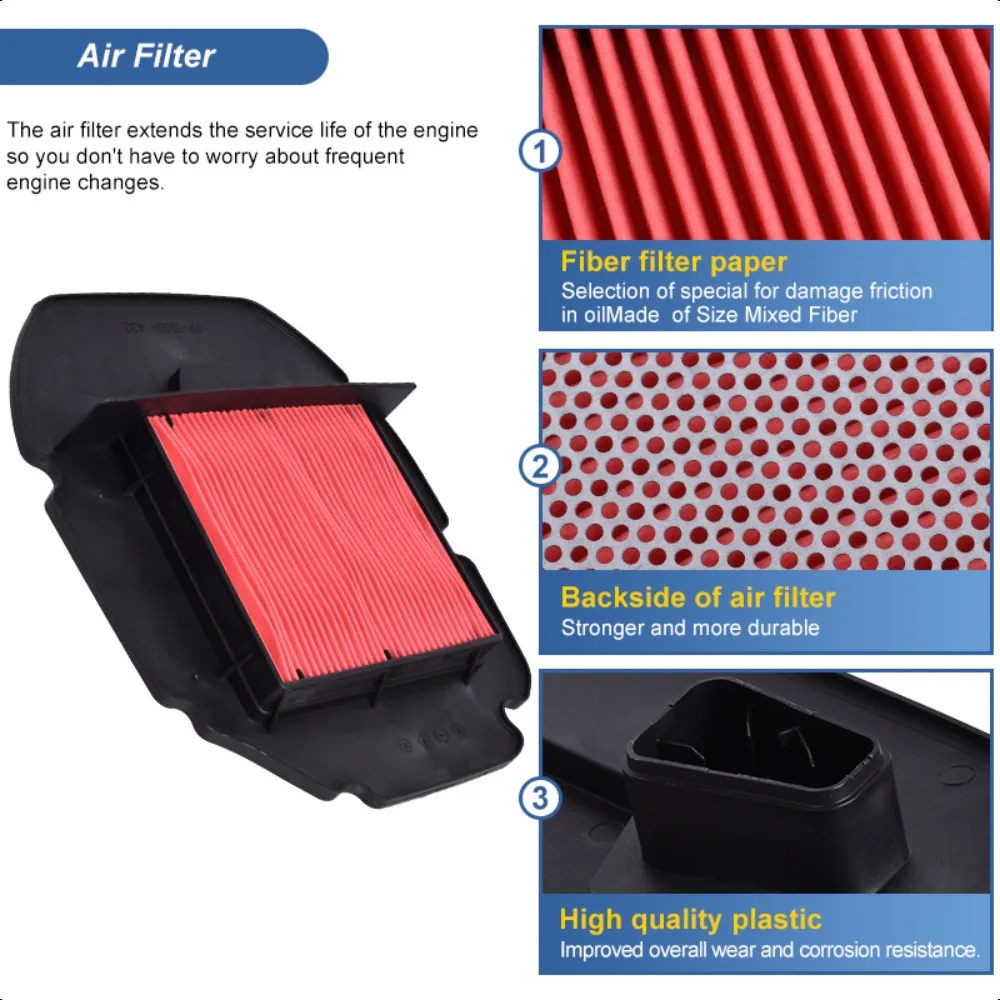Filtro de aire A1909 para Honda VTR1000 Firestorm 1999-2002 - imagen 4