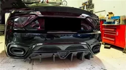 Parachoques trasero de carbono para Maserati Gran Turismo GTS