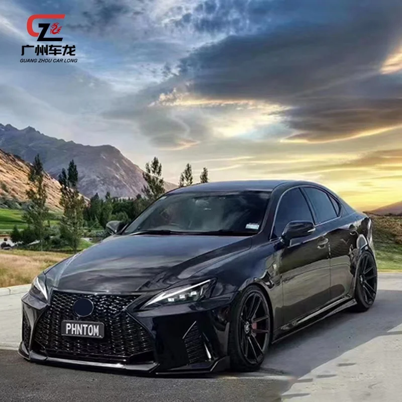 Kit rejillas parachoques Delgado Lexus IS 250 300 ISF 2006-2020 - imagen 4