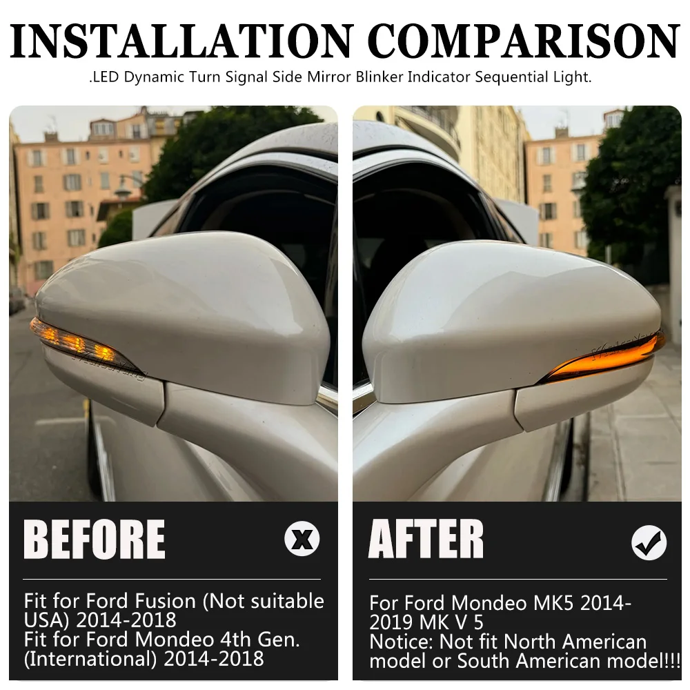 Luz intermitente dinámica Ford Mondeo