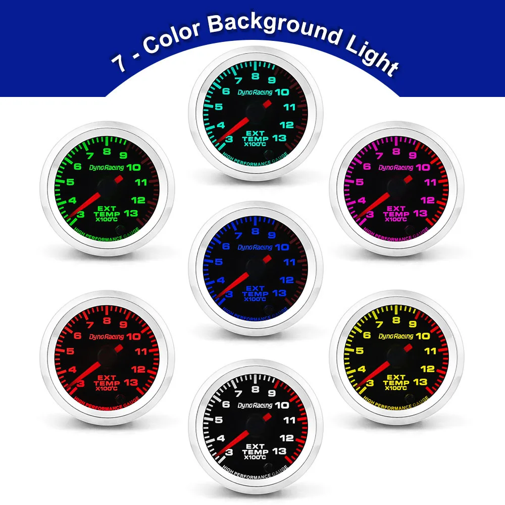 Sensor EGT de escape LED 52mm 300-1300C - imagen 3