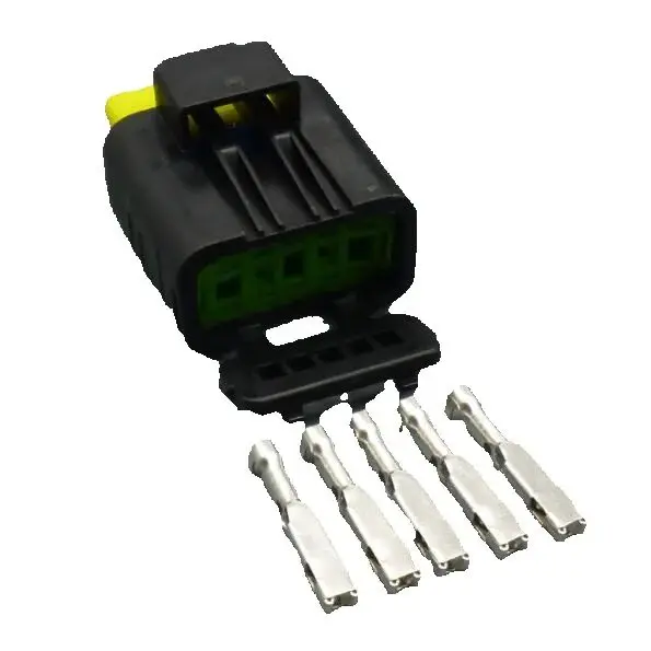 Conector eléctrico 5 pines impermeable 1,5mm para automoción - imagen 2