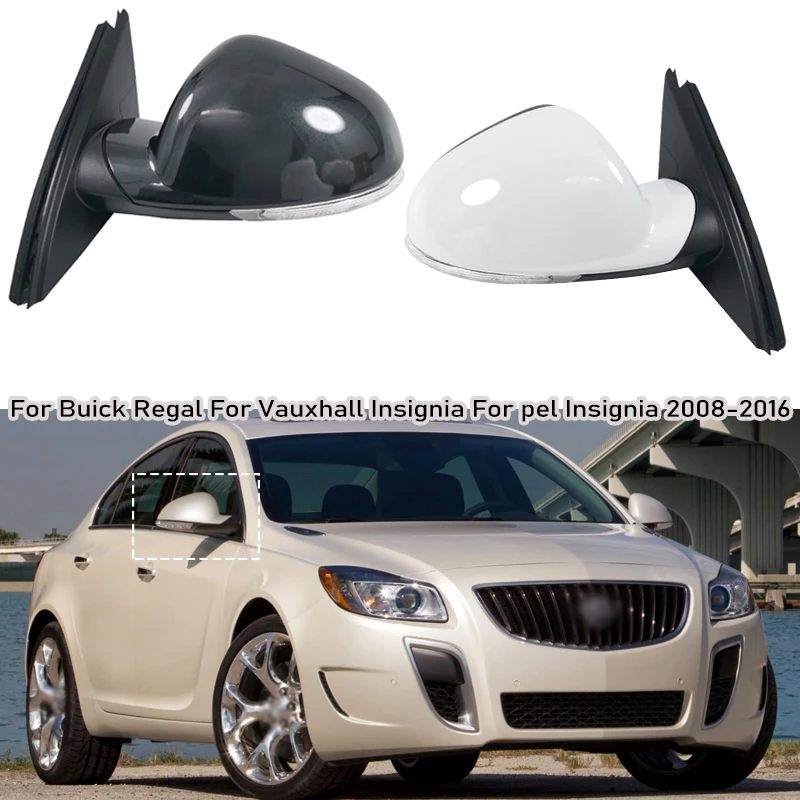 Espejo retrovisor eléctrico plegable calefactado para Opel Insignia