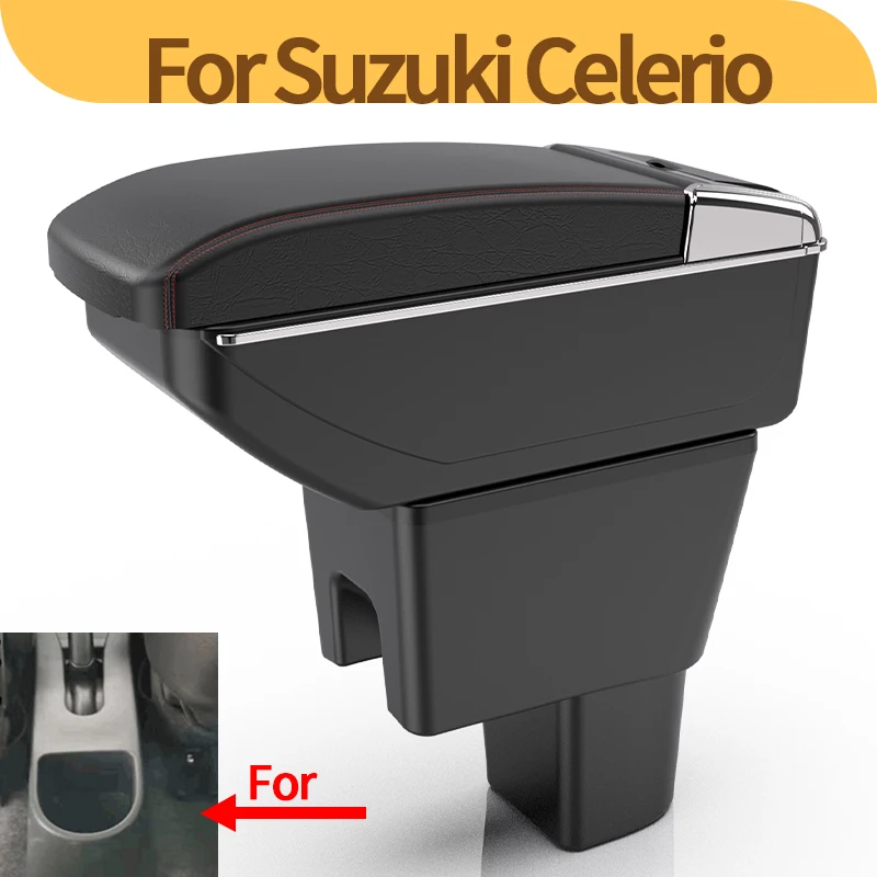 Consola central Suzuki Celerio con portavasos y reposabrazos