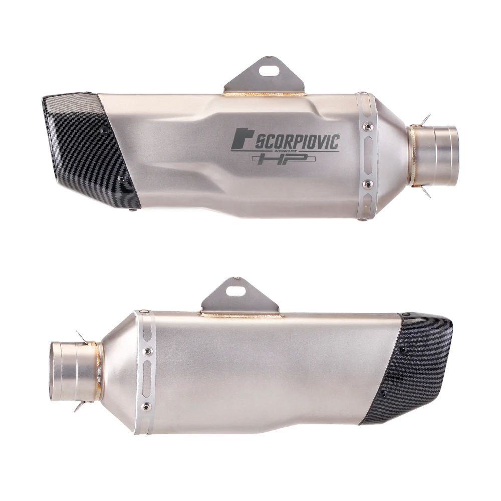 Silencioso de escape universal para moto BMW, Kawasaki, Yamaha y Honda - imagen 3
