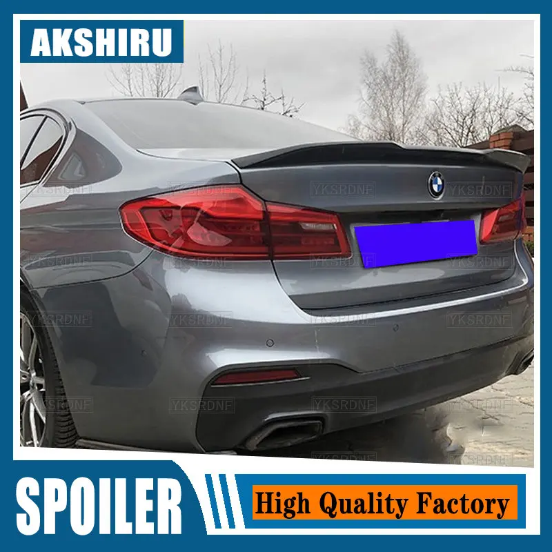 Alerón trasero BMW 5 Series G30 F90 negro mate carbono – 2018-2019