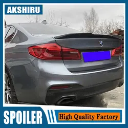 Alerón trasero BMW 5 Series G30 F90 negro mate carbono – 2018-2019
