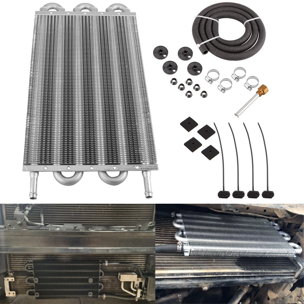 Refroidisseur d'huile OSA014 aluminium pour boîte automatique – Kit enfriador coche - imagen 2