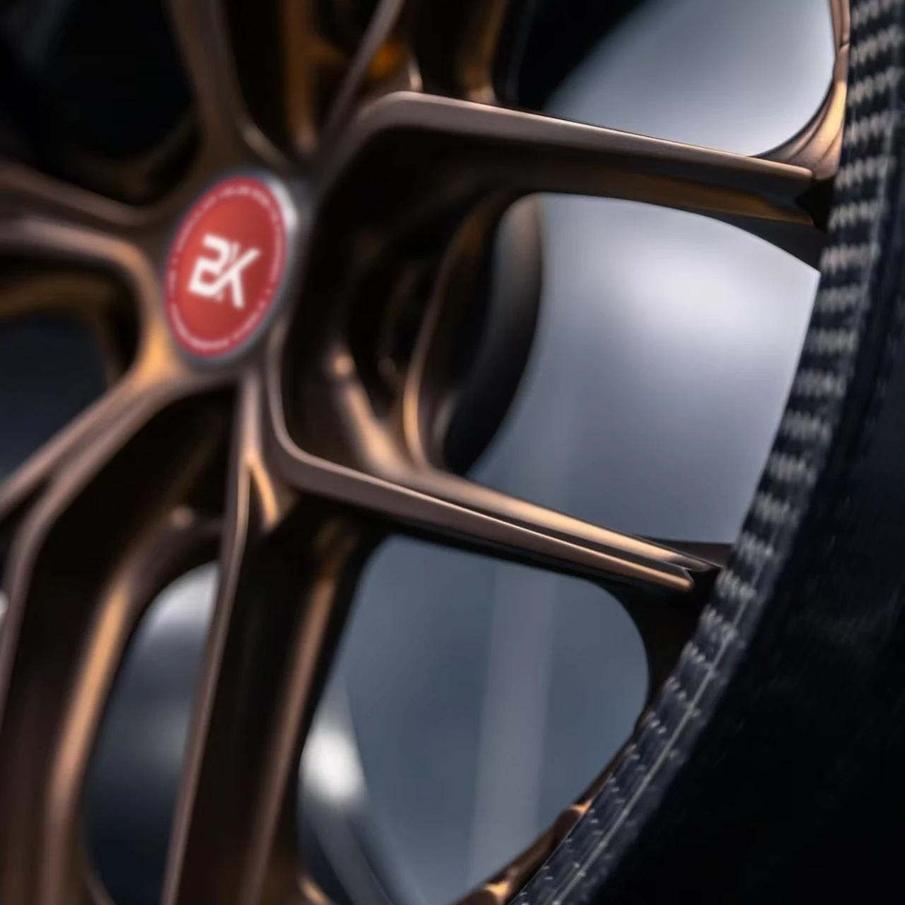 BKU Llantas forjadas fibra carbono 5x128 para Aston Martin Vantage - imagen 4