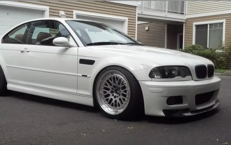Nuevo labio CSL para BMW E46 M3 (1999-2006) en fibra de carbono - imagen 3