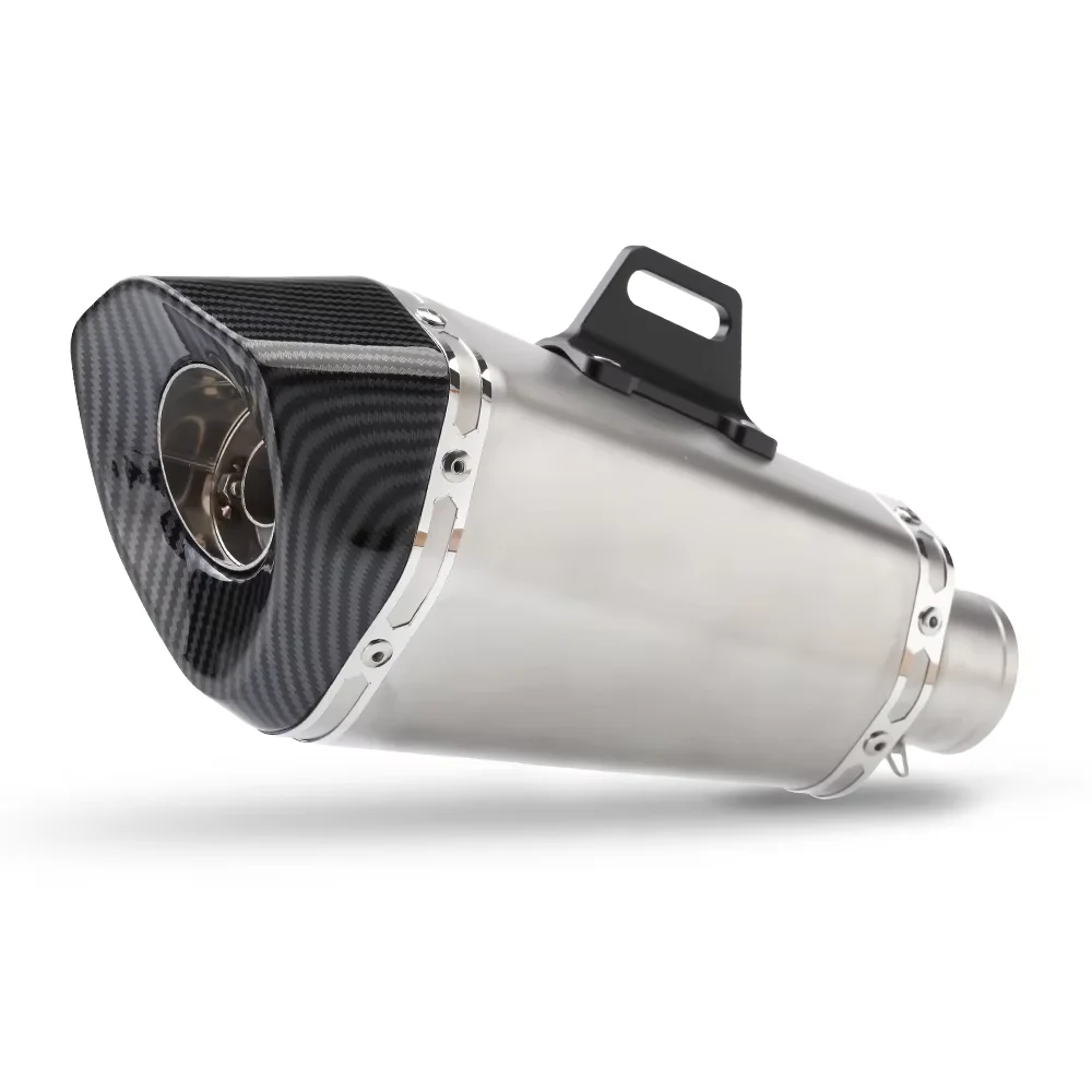 Silenciador de escape 51mm BMW S1000RR CBR1000RR – Tubo carbono - imagen 2