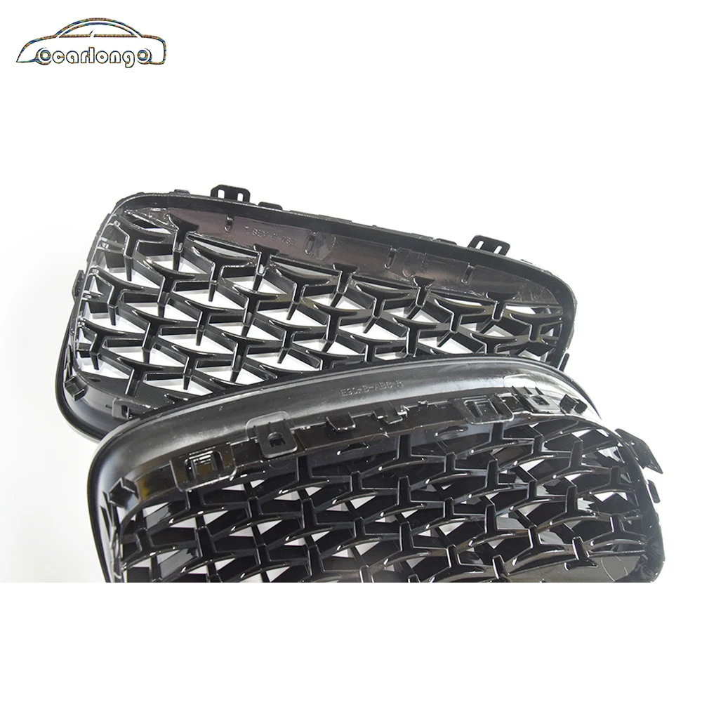 Rejilla paragolpes BMW Serie 3 E90 E91 2009-2011 estilo meteorito - imagen 4