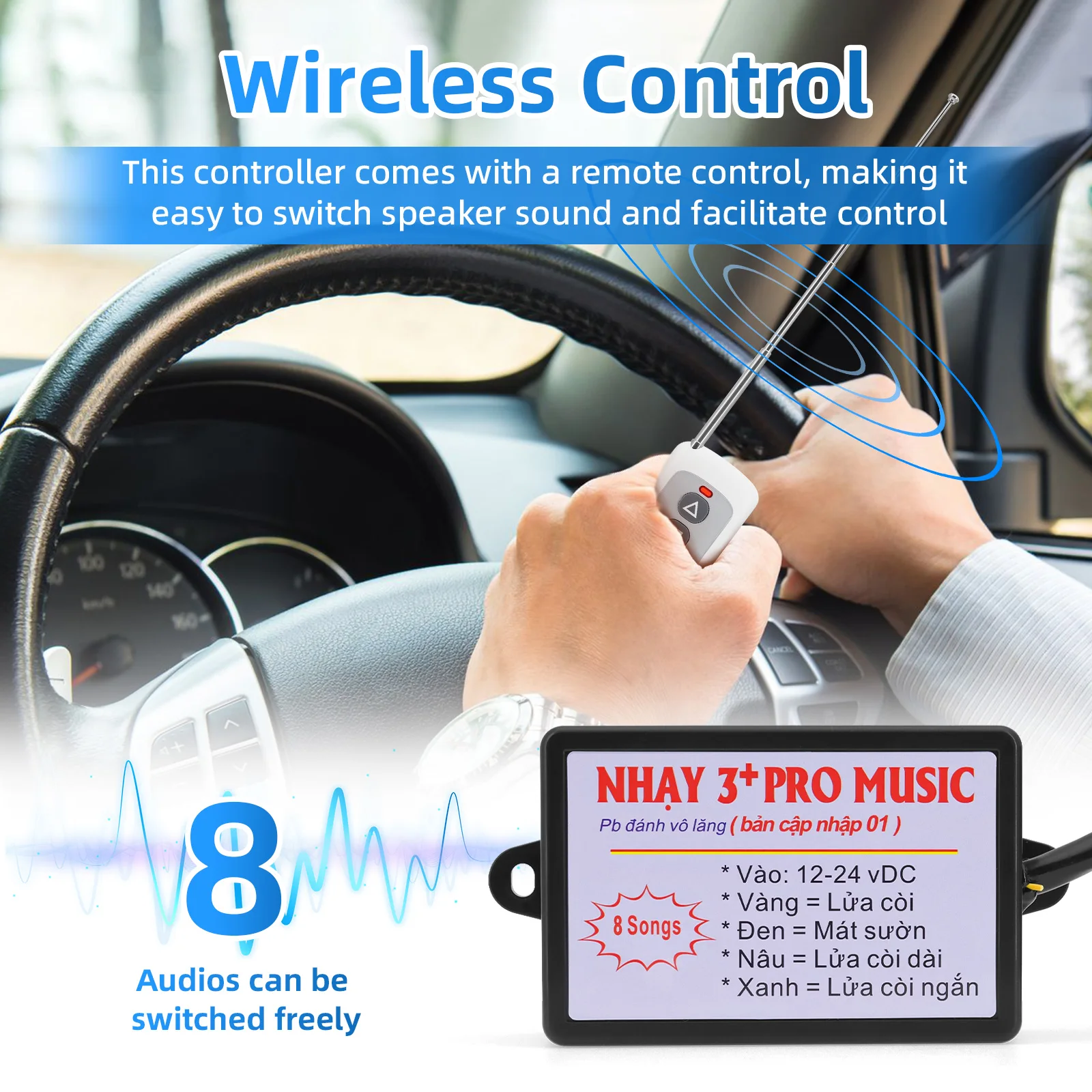 Controlador de bocina electrónica ZMFJH