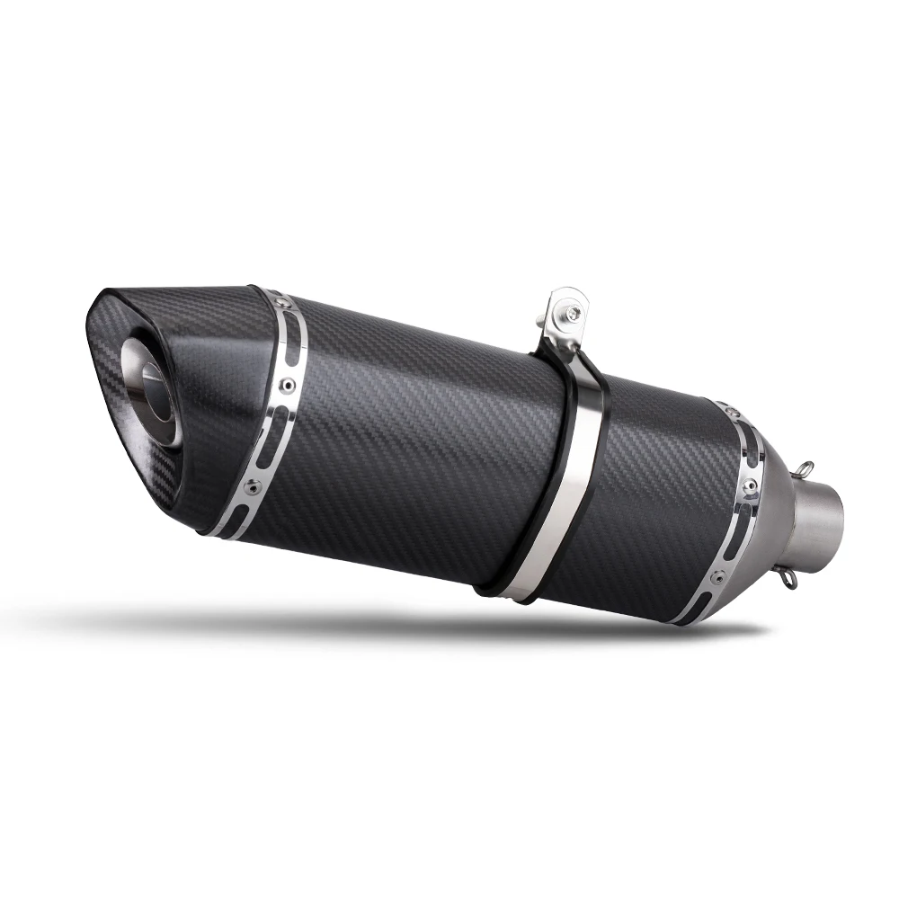 Slip-on escape Suzuki GSR750 51 mm con silenciador fibra carbono - imagen 5