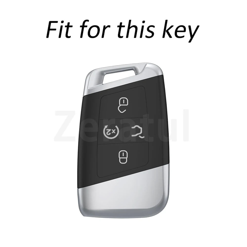 Funda TPU llave inteligente VW Tiguan Polo Passat B8 Skoda Octavia - imagen 2