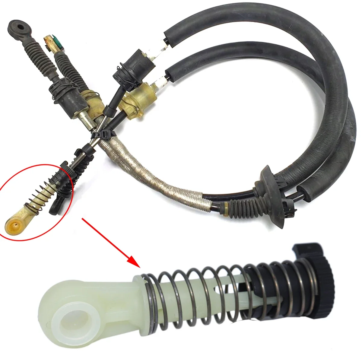 Palanca de cambios Mercedes Clase A W169 – A150 A170 A200 - imagen 4