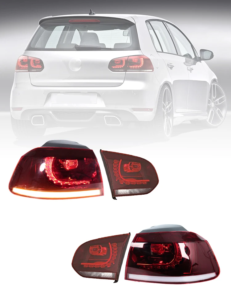 Instalación de luz trasera LED en VW Golf 6