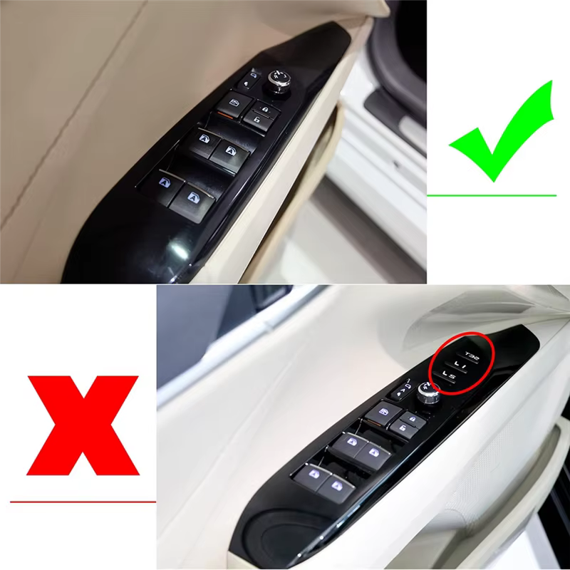 Embellecedor panel puerta fibra de carbono Toyota Camry 2024-2025