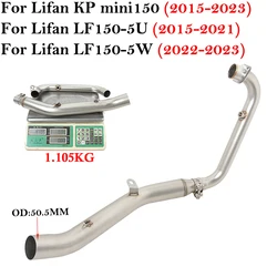 Tramo escape intermedio Lifan KP Mini 150 LF150-5U/5W