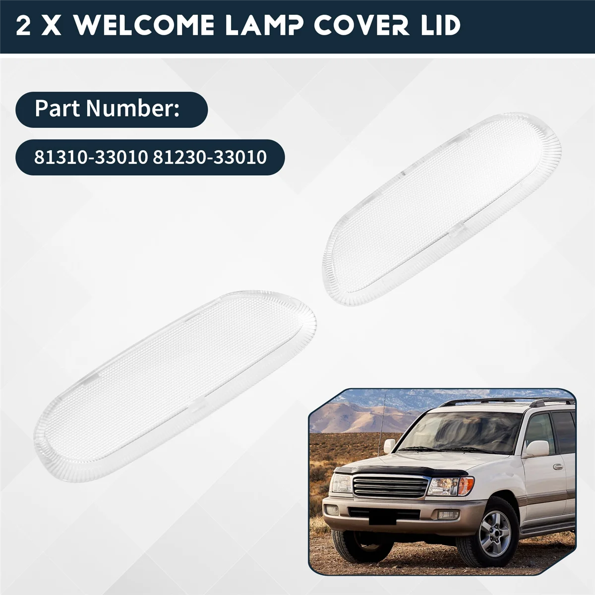 Lámpara de cortesía para puerta Toyota y Lexus - imagen 2