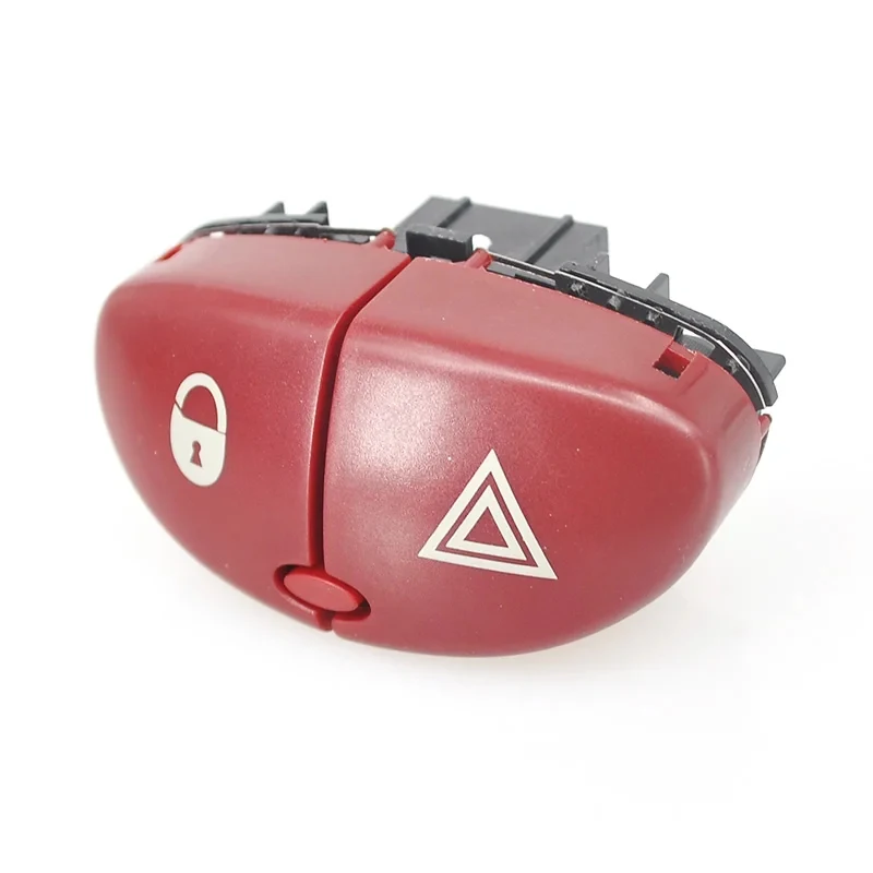 6554L0 48377877 Interruptor de peligro – Peugeot 206 207 Citroen C2 - imagen 5