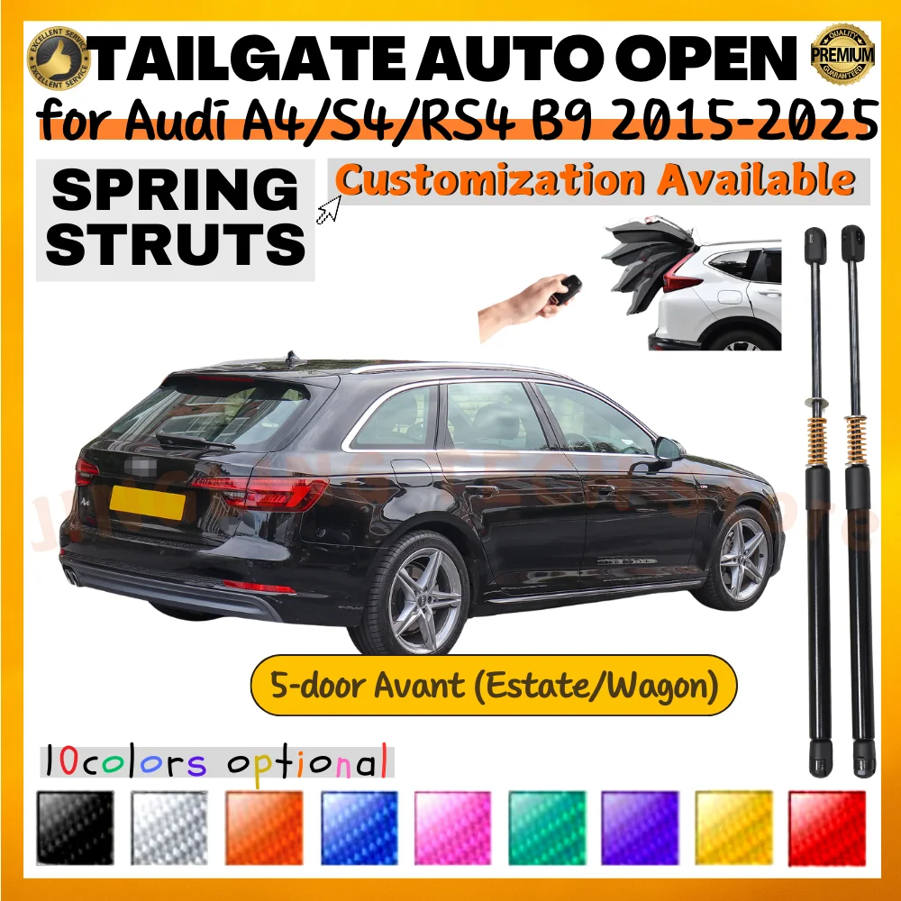 Puntales maletero con resorte – Audi A4/S4/RS4 B9 Avant 2015-2025