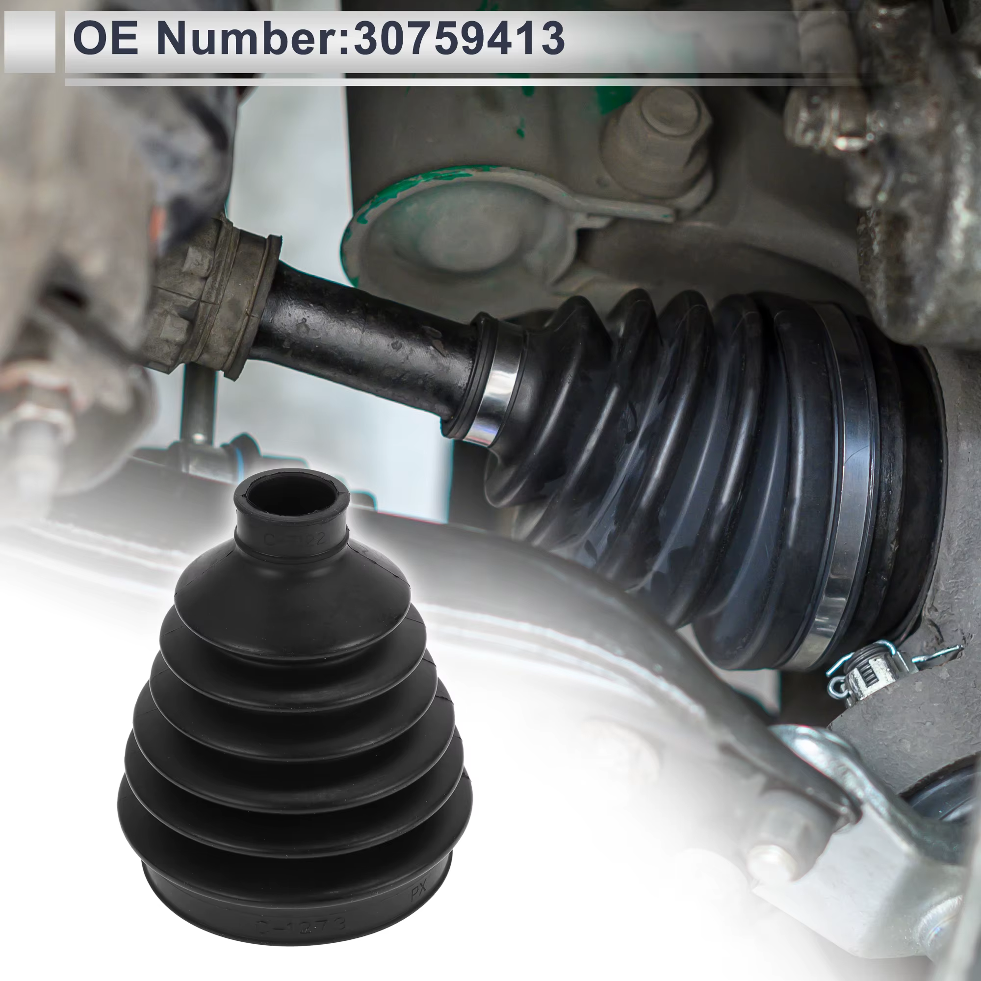 Kit junta homocinética X Autohaux 30759413 con abrazaderas – Volvo S60 - imagen 3