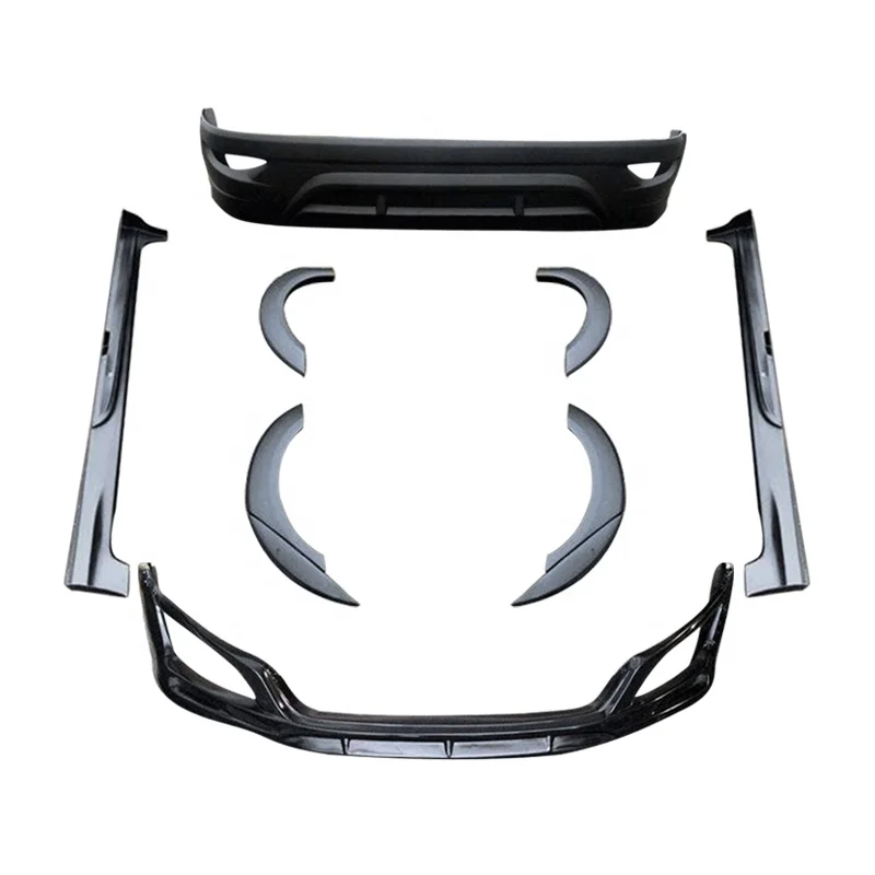 Kit de carrocería de coche directo de fábrica para Ford Fiesta, faldones laterales de labio delantero, piezas de automóvil de labio trasero