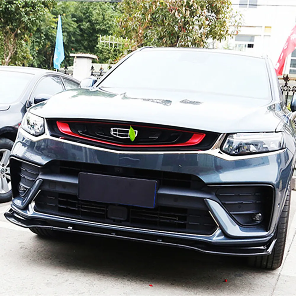 Para Geely Tugella Xingyue FY11 2019 20 21 kit de carrocería divisor de parachoques delantero de coche alerón difusor protector Tuning accesorios parte - imagen 3