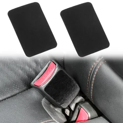 Protector adhesivo anticolisión hebilla cinturón seguridad – Negro