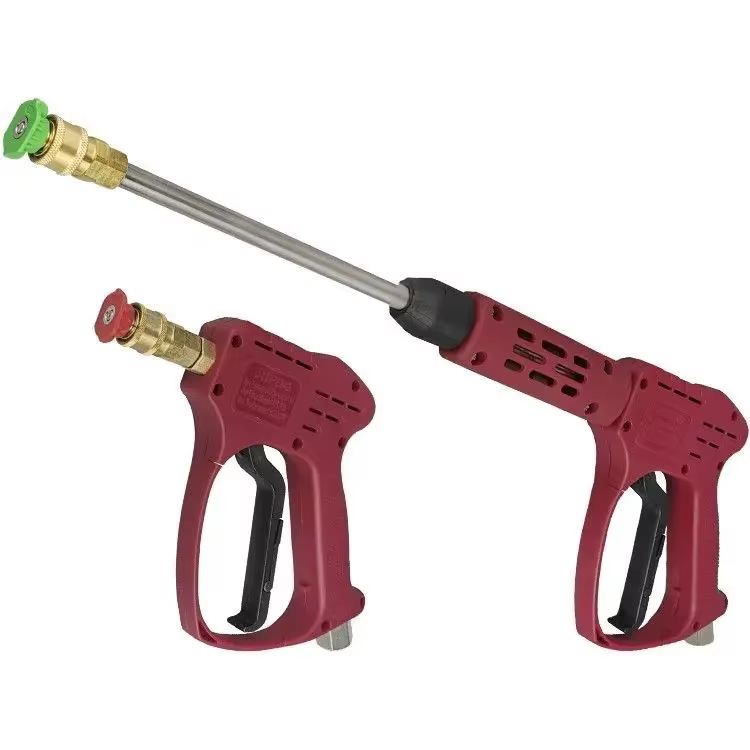 Nueva pistola de agua de presión Ultra alta, presión de 320 Kg, núcleo de cerámica, lavadora de coches de granja, conexión rápida, pistola de agua larga - imagen 2