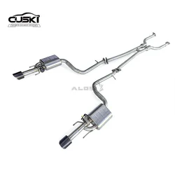 Kit escape deportivo Cat Back Lexus RC350 3.5L V6 acero inoxidable