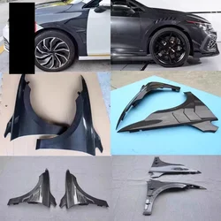 Aletas de fibra de carbono para Volkswagen Golf 8 MK8 2019-2021