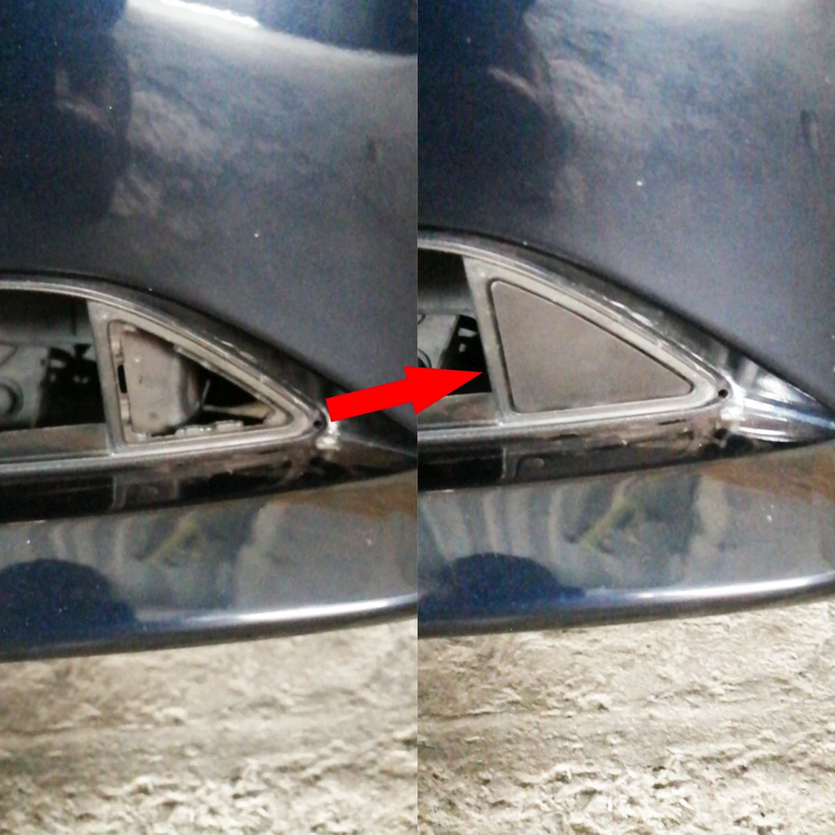Cubierta parachoques delantero Mazda 3 Axela BM negro 2013-2016 - imagen 4