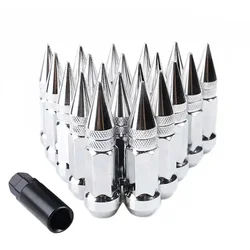 Tuercas de rueda universales con púas de acero M12x1,5