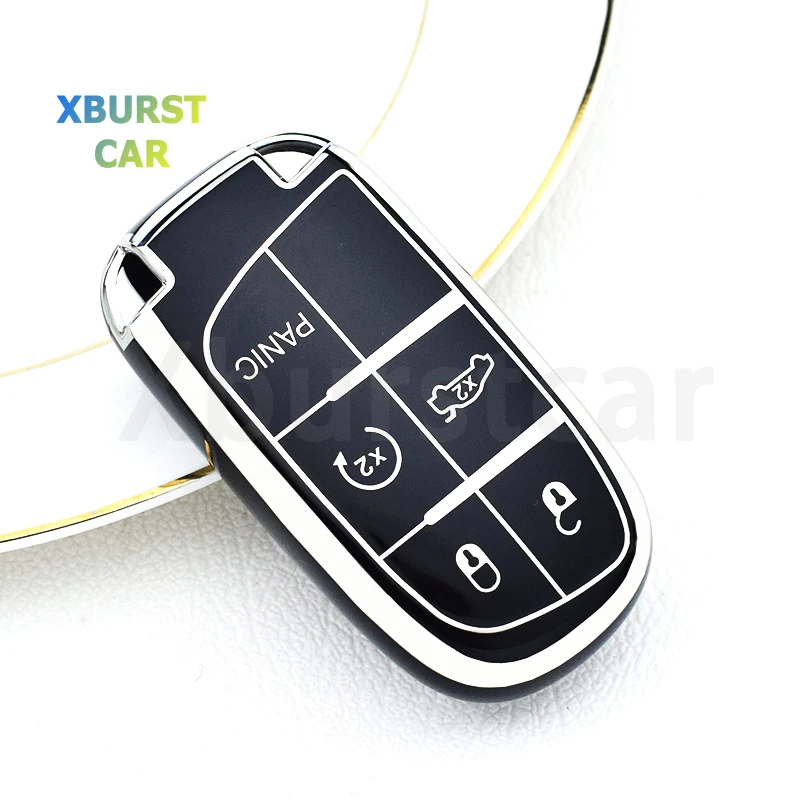 Funda TPU llave inteligente Jeep Renegade y Dodge Journey