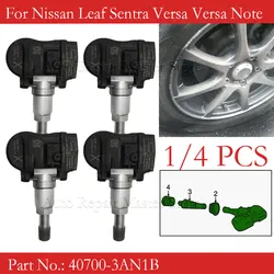 Sensor TPMS 315MHz 40700-3AN1B para Nissan Leaf, Sentra, Versa