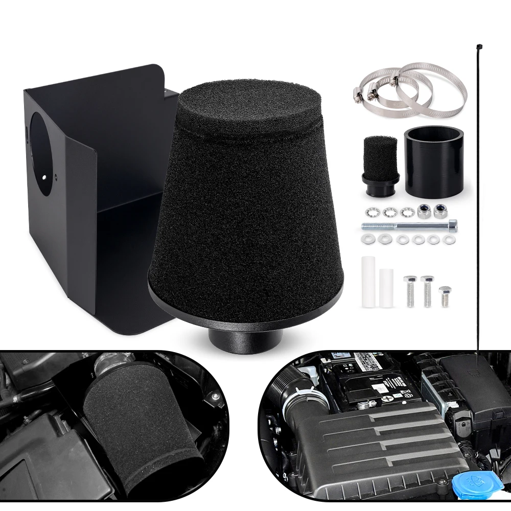 Kit de admisión RASTP negro para motor 1.8T