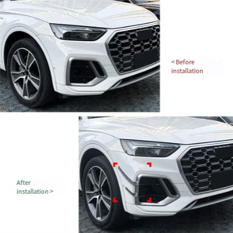 Splitter divisor parachoques Audi Q5 FY S line 2020-2024 - imagen 2