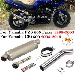 Tubo de escape Yoshimura con DB Killer y enlace medio – Yamaha FZS 600 Fazer
