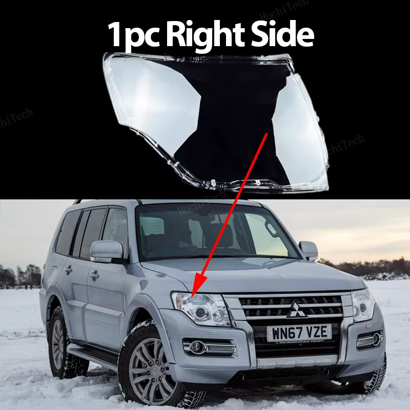 Cubierta transparente compatible con Mitsubishi Pajero
