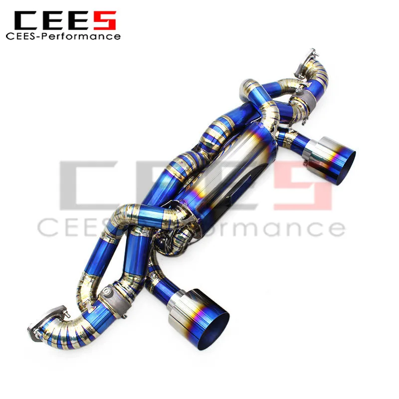 CEES Tuning Escape cat-back valvulado para Porsche Cayman GT4 RS 4.0 - imagen 3