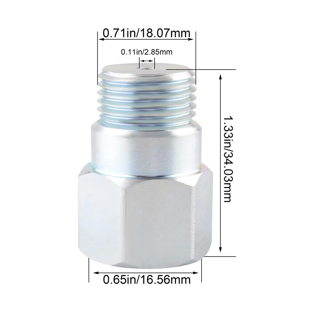 Sensor lambda M18x1.5 – Espaciador 34mm para catalizador - imagen 5
