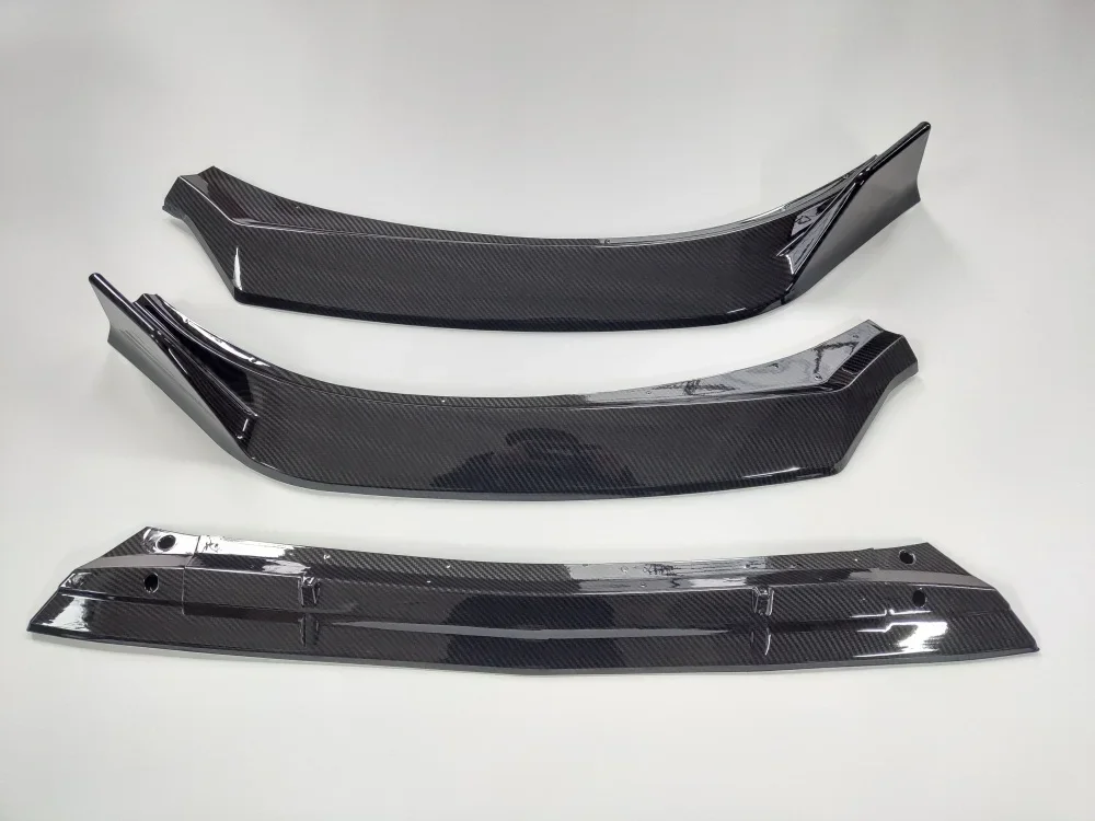 Labio delantero para paragolpes Buick GL8 2017-2020 negro brillo - imagen 3