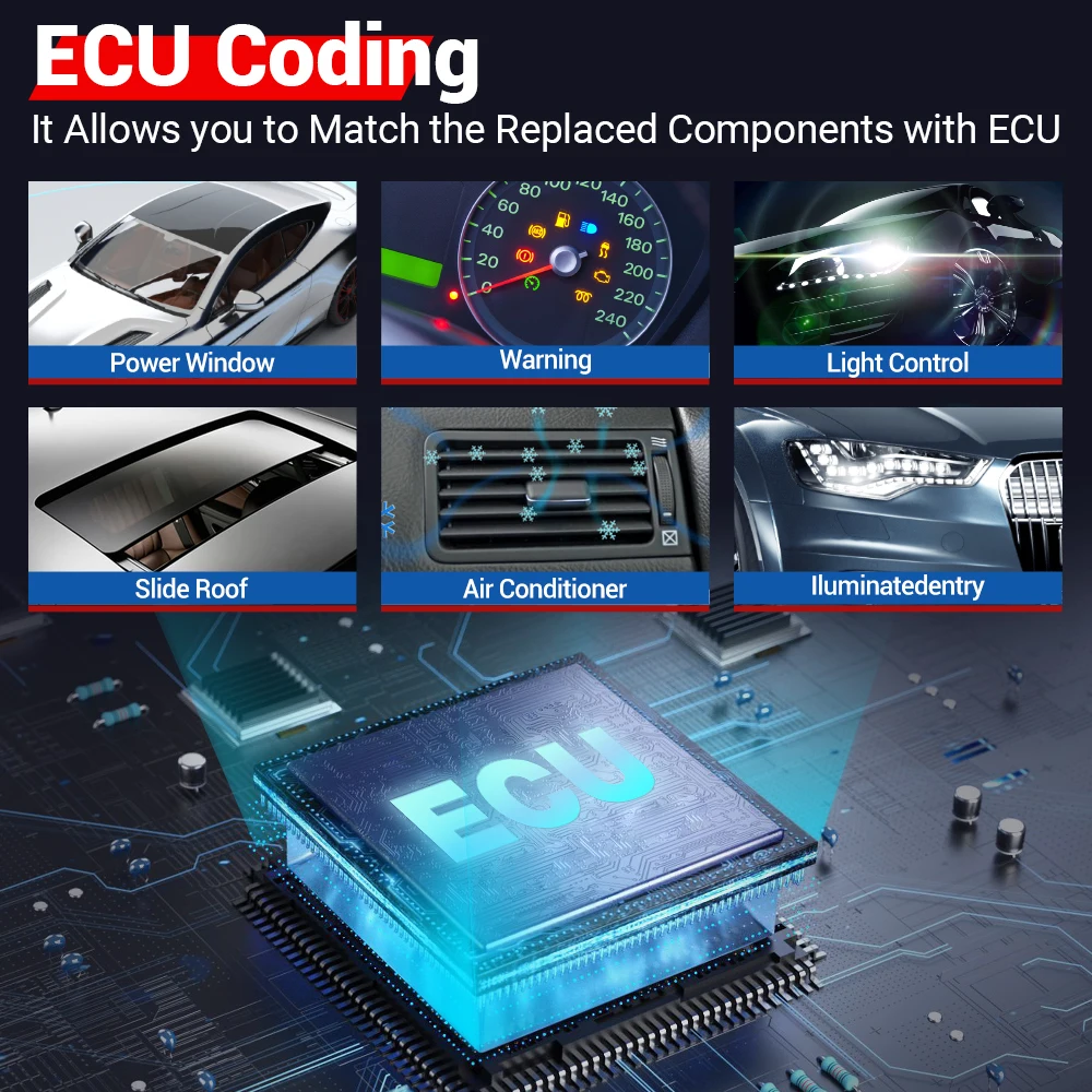 Escáner OBD2 THINKDIAG THINKCAR con codificación ECU y actualizaciones - imagen 3