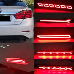 Reflector de parachoques trasero para coche, luz LED de freno trasera para Toyota Camry, RAV4, Matrix, Sienna, Venza, Avalon, Innova, Reiz, Vellfire Verso, WISH